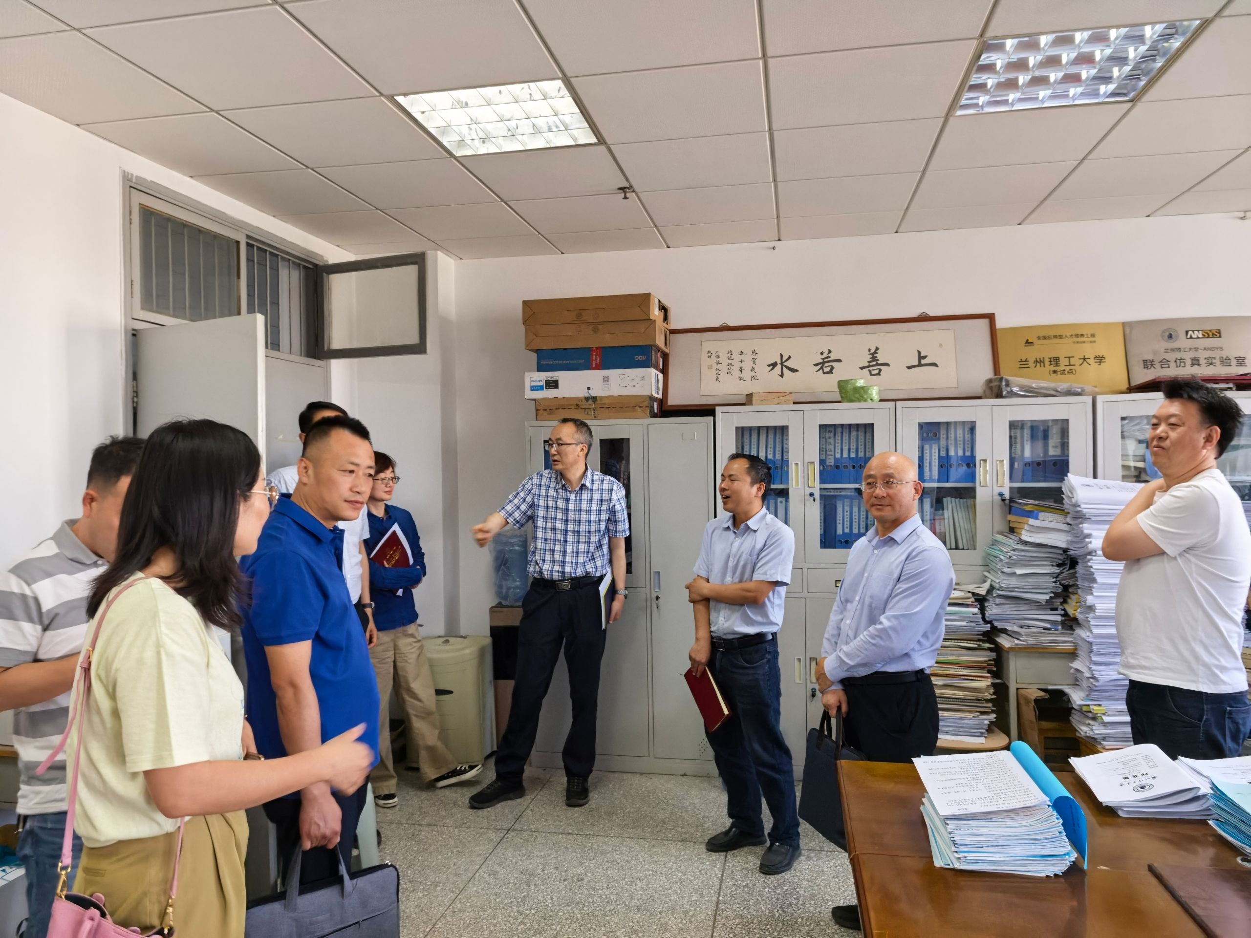 校领导带队深入多学院开展调研